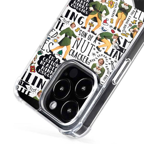 Elf Pattern iPhone 15 Pro MagSafe Case